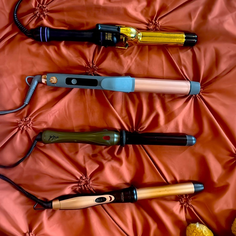 Hot Tools/ Heritage/ Bestope curling Irons and wands bundle